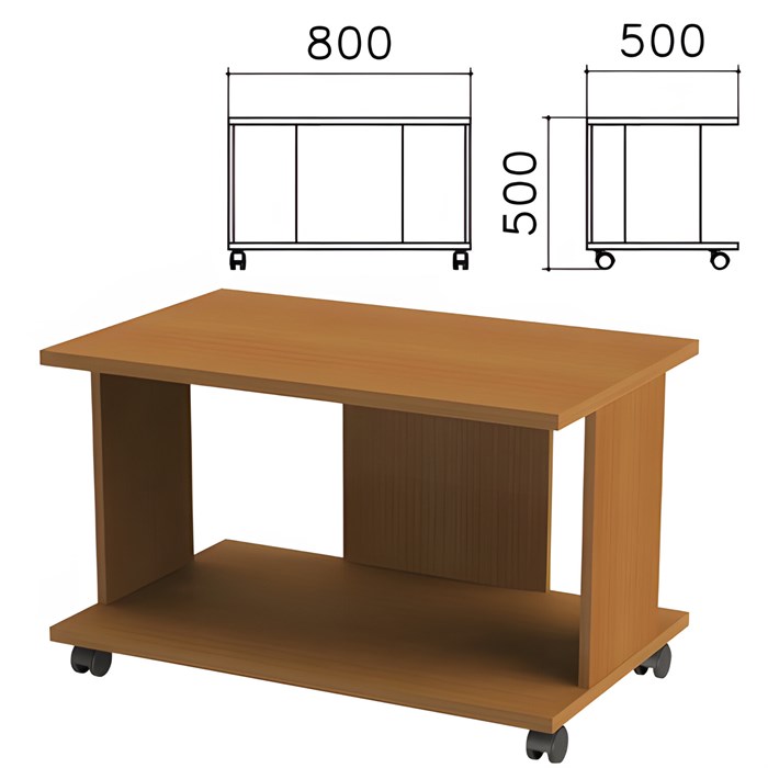 Стол журнальный Монолит, 800х500х500 мм 640116 - фото 106515
