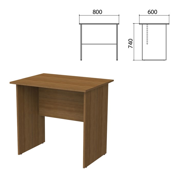 Стол письменный Бюджет, 1200х600х740 мм 641154 - фото 110334
