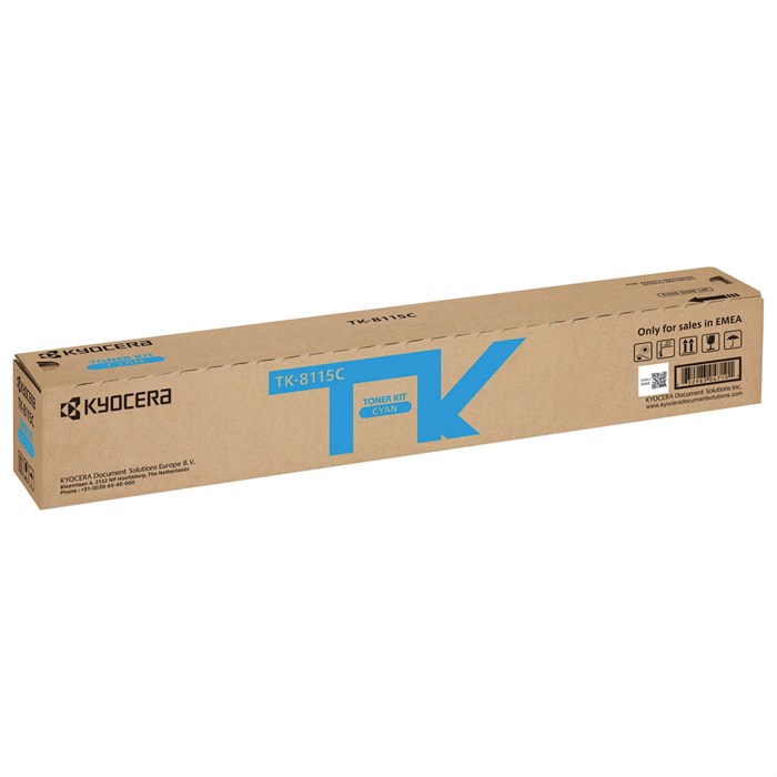 Тонер-картридж KYOCERA (TK-8115C) M8124cidn/M8130cidn, голубой, ресурс 6000 стр., оригинальный, 1T02P3CNL0 363062 - фото 124047