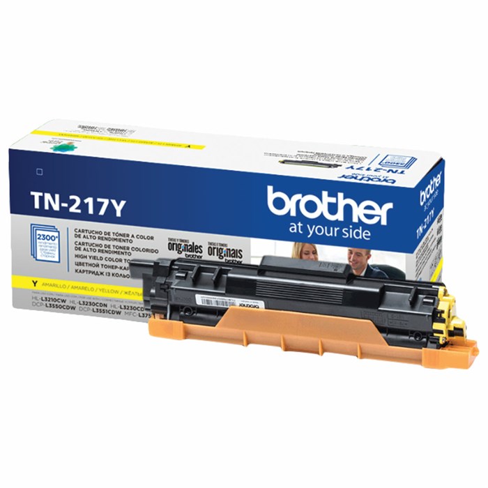 Картридж лазерный BROTHER (TN217Y) HLL3230CDW/DCPL3550CDW/MFCL3770CDW, желтый, оригинальный, ресурс 2300 страниц 363559 - фото 124228