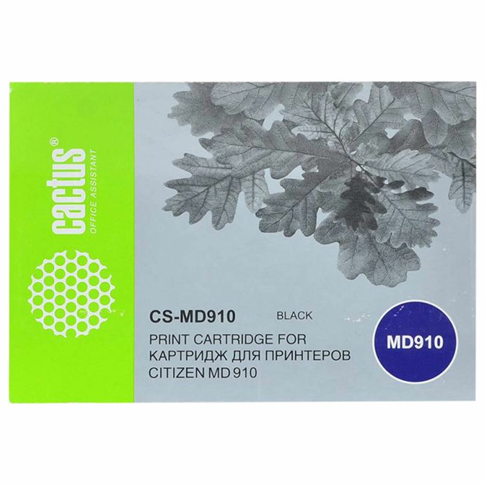 Картридж матричный CACTUS (CS-MD910) для Citizen MD-910, черный 364169 - фото 124580