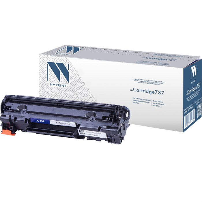 Картридж лазерный NV PRINT (NV-737) для CANON MF211/212w/216n/217w/226dn/229dw, ресурс 2400 стр. 361741 - фото 125140