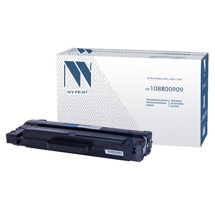 Картридж лазерный NV PRINT (NV-108R00909) для XEROX Phaser 3140/3155/3160, ресурс 2500 стр. 362892 - фото 126057