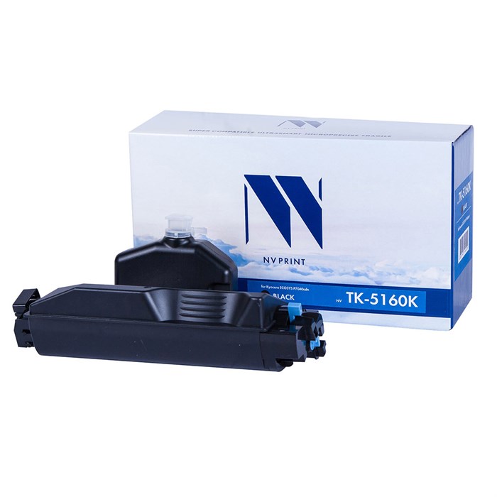 Тонер-картридж NV PRINT (NV-TK-5160K) для KYOCERA ECOSYS P7040cdn, черный, ресурс 16000 стр. 363008 - фото 126173