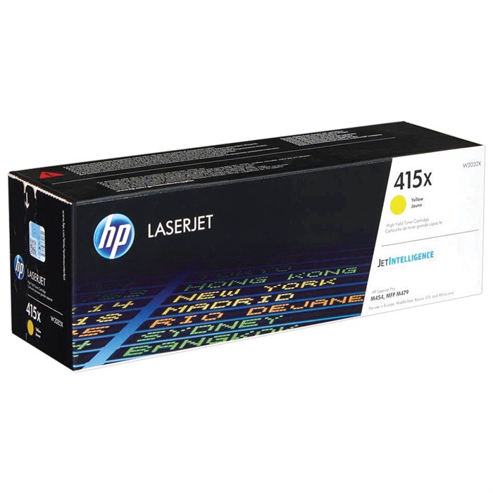 Картридж лазерный HP (W2032X) Color LaserJet M454dn/M479dw и др, №415X, желтый, оригинальный, ресурс 6000 страниц 363305 - фото 126447