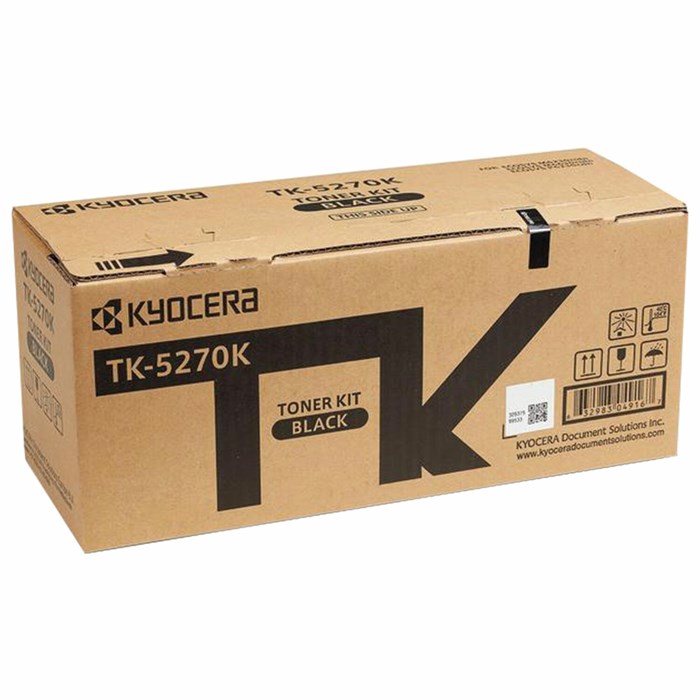 Тонер-картридж KYOCERA (TK-5270K) M6230cidn/M6630cidn/P6230cdn, черный, оригинальный, ресурс 8000 страниц, 1T02TV0NL0 363744 - фото 126684