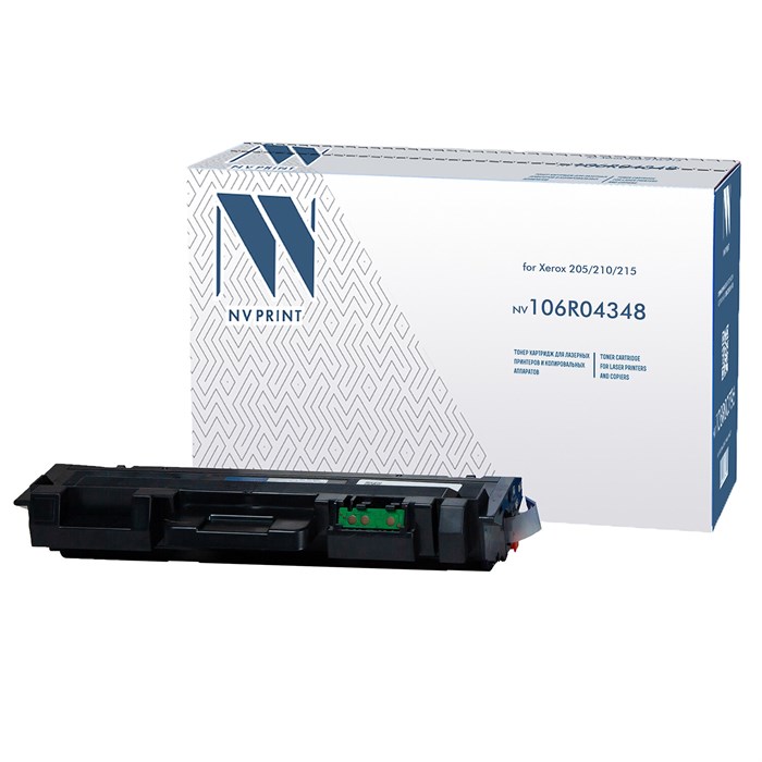 Картридж лазерный NV PRINT (NV-106R04348) для Xerox 205/210/215, ресурс 3000 страниц 363806 - фото 126712