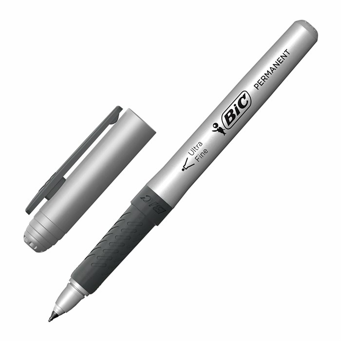 Маркер перманентный BIC "Intensity Ultra Fine", ЧЕРНЫЙ, тонкий наконечник 0,8 мм, 8290801 151562 - фото 154995