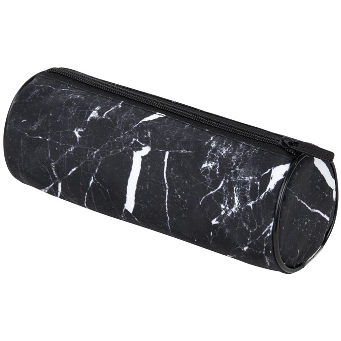 Пенал-тубус BRAUBERG, с эффектом Soft Touch, мягкий, "Black marble", 22х8 см, 271569 271569 - фото 164301