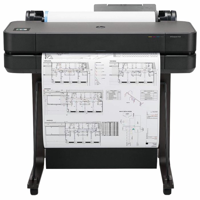 Плоттер HP DesignJet T630 24" A1, Wi-Fi, сетевая карта, с подставкой, 5HB09A 354797 - фото 166091