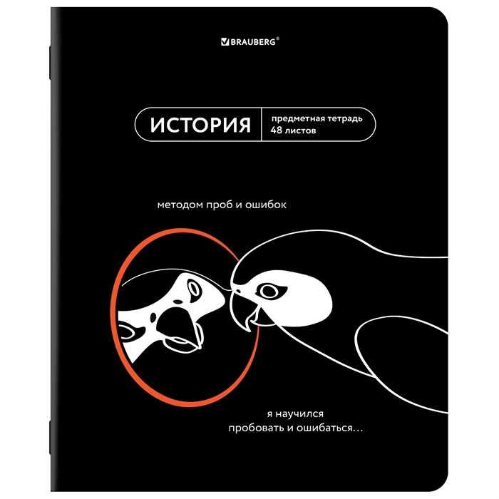 Тетрадь предметная МЕМЫ 48 л., TWIN-лак, ИСТОРИЯ, клетка, подсказ, BRAUBERG, 405103 405103 - фото 183078