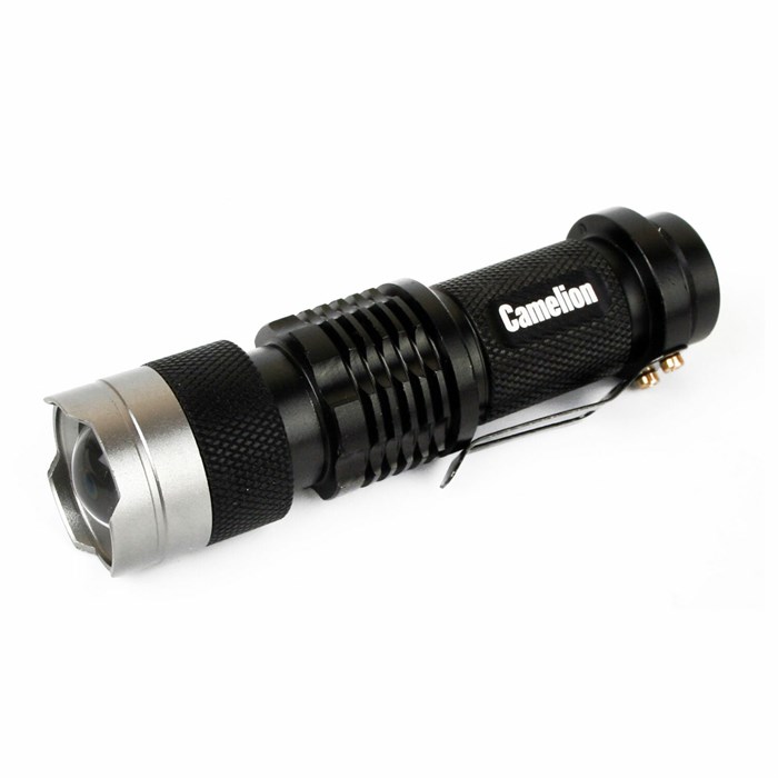 Фонарь CAMELION XP-E, ЯРКИЙ, ZOOM, 3 режима, питание 1хAA, LED5135 238279 - фото 186443