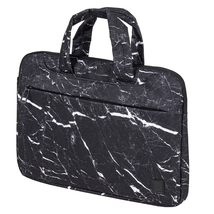 Сумка портфель BRAUBERG STYLE с отделением для ноутбука 13-14", 3 кармана, "Marble", черная, 26х36х3 см, 270835 270835 - фото 206753