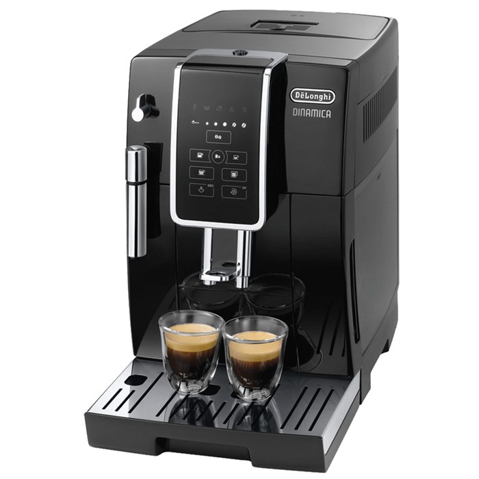 Кофемашина DELONGHI Dinamica ECAM 350.15.B, 1450 Вт, объем 1,8 л, ручной капучинатор, черная 453264 - фото 239723