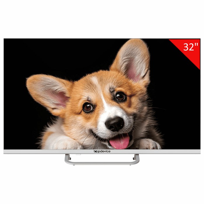 Телевизор TOPDEVICE TDTV32CS03H_WE, 32'' (80 см), 1366x768, HD, 16:9, SmartTV, Wi-Fi, Bluetooth, белый 458151 - фото 244926