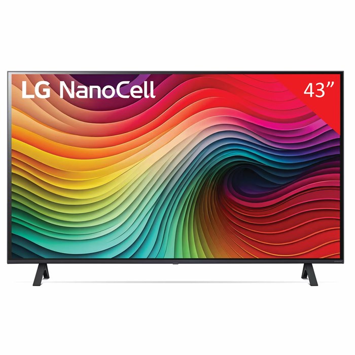 Телевизор LG 43NANO80T6A, 43" (108 см), NanoCell, 3840 x 2160, 4K, 16:9, SmartTV, Wi-Fi, черный 457149 - фото 245139