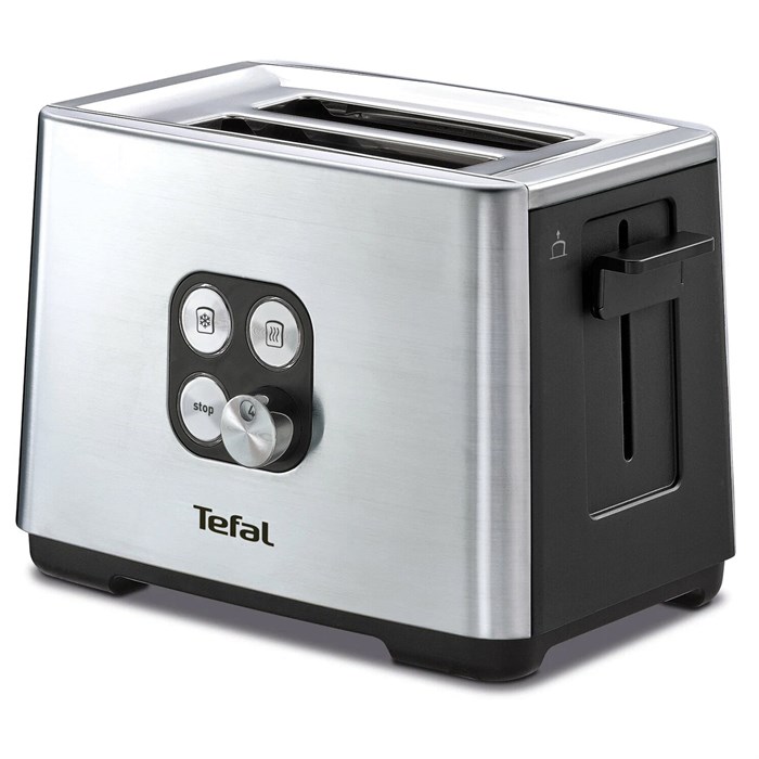 Тостер TEFAL TT420D30, 900 Вт, 2 тоста, 7 режимов, сталь, серебристый, 8000035884 456500 - фото 245803