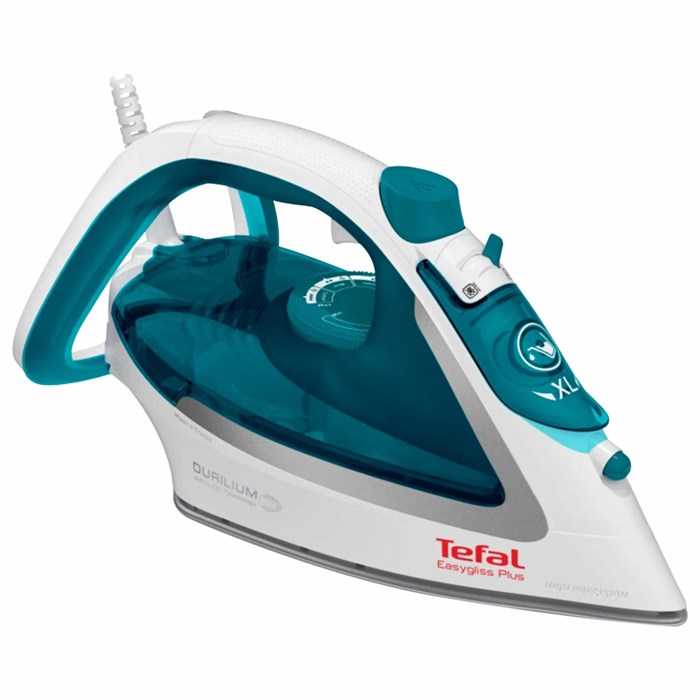 Утюг TEFAL FV5718E0, 2500 Вт, керамическое покрытие, самоочистка, зеленый, 1830007569 456503 - фото 246170