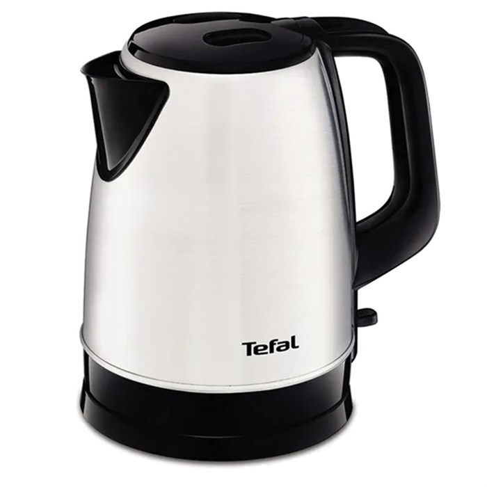 Чайник TEFAL KI150D30, 1,7 л, 2400 Вт, закрытый нагревательный элемент, сталь, серебристый, 7211001458 456505 - фото 248470