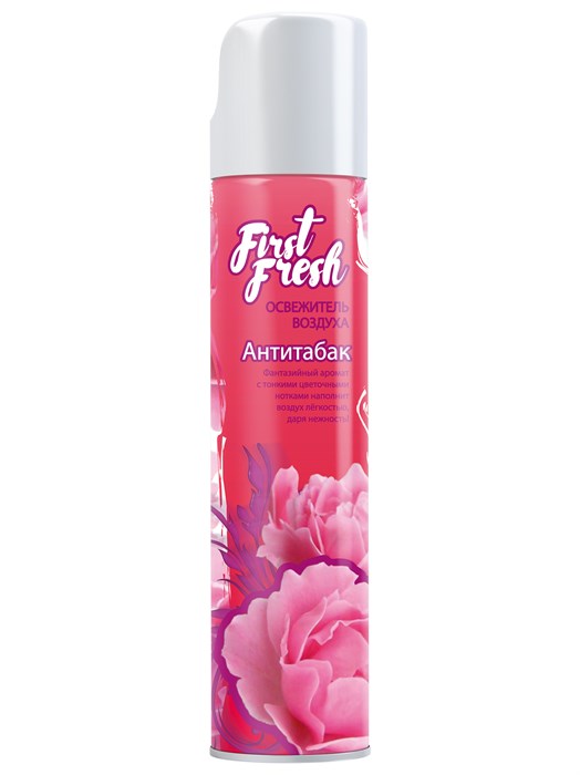 Освежитель воздуха, First Fresh, "Антитабак". 300 мл С501226 - фото 257682