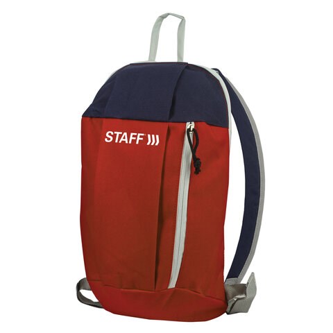 Рюкзак STAFF AIR компактный, красно-синий, 40х23х16 см, 227045 227045 - фото 272522