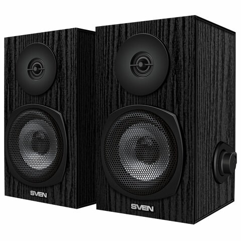 Колонки компьютерные SVEN SPS-575, 2.0, 6 Вт, питание USB, черные, SV-016166 263171 - фото 274121