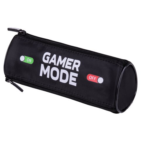 Пенал мягкий BRAUBERG, 3 отделения, нейлон, 21х7х7 см, "Gamer", 270841 270841 - фото 274304