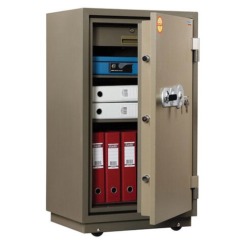 Сейф огнестойкий VALBERG FRS-99T KL, 991х565х451 мм, 145 кг, 2 ключевых замка, трейзер, крепление к полу 290387 - фото 275256