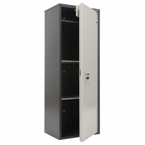 Шкаф металлический для документов AIKO "SL-125Т" ГРАФИТ, 1252х460х340 мм, 28 кг, S10799130502 291195 - фото 275408