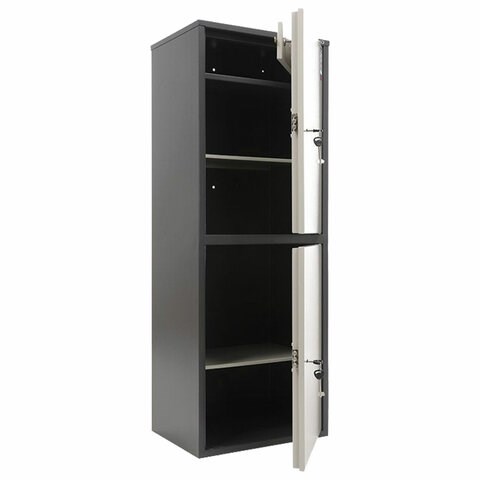 Шкаф металлический для документов AIKO "SL-125/2Т" ГРАФИТ, 1252х460х340 мм, 31 кг, сварной, S10799132502 291197 - фото 275410