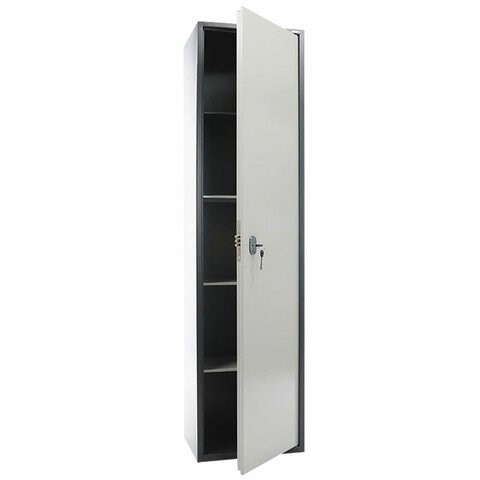 Шкаф металлический для документов AIKO "SL-185" ГРАФИТ, 1800х460х340 мм; 45 кг, S10799180502 291205 - фото 275416