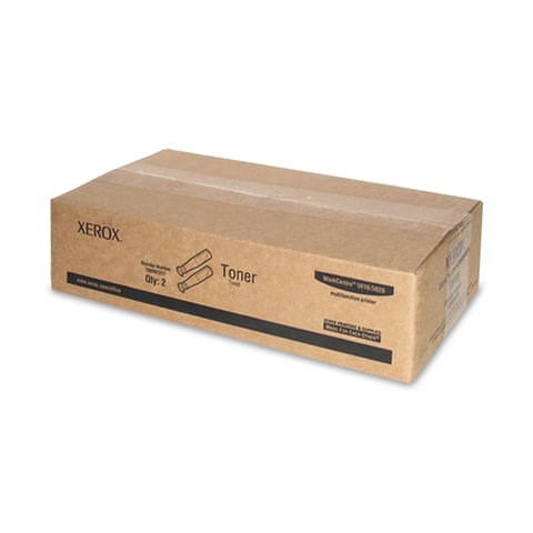Тонеры XEROX, комплект 2 шт., (106R01277) WorkCentre 5016/5020, оригинальные, ресурс 2х6300 страниц 320425 - фото 275505