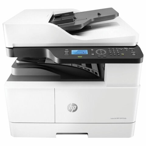 МФУ лазерное HP LaserJet M443nda "3 в 1 ", А3, 25 стр./мин., 50000 стр./мес., ДУПЛЕКС, АПД, сетевая карта, 8AF72A 354643 - фото 275731