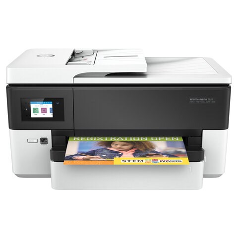 МФУ струйное HP OfficeJet Pro 7720 "4 в 1" А3, 22 стр./мин, 30000 стр./мес., 4800х1200, ДУПЛЕКС, АПД, Wi-Fi, сетевая карта, Y0S18A 354666 - фото 275742