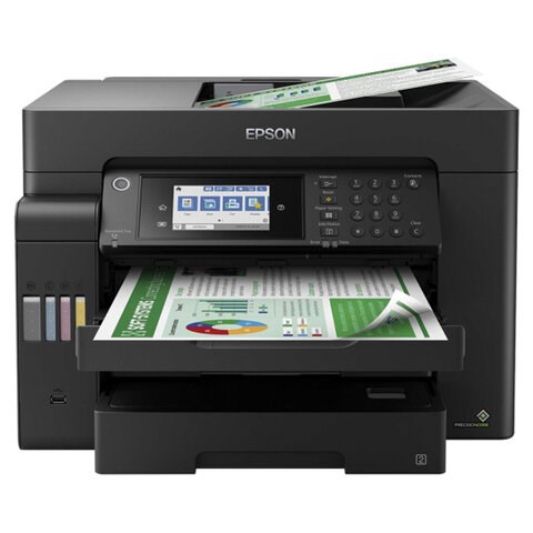 МФУ струйное EPSON L15150 "4 в 1", А3+, 25 стр./мин, 4800х2400, ДУПЛЕКС, АПД, сетевая карта, Wi-Fi, СНПЧ, C11CH72404 354787 - фото 275759