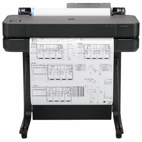 Плоттер HP DesignJet T630 24" A1, Wi-Fi, сетевая карта, с подставкой, 5HB09A 354797 - фото 275765