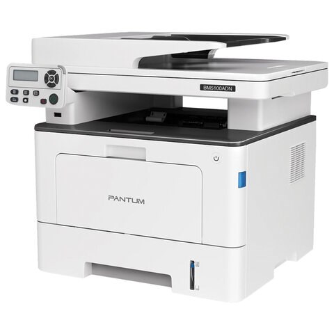 МФУ лазерное PANTUM BM5100ADN, А4, 40 стр./мин., 100 000 стр./мес., ДУПЛЕКС, АПД, сетевая карта 354811 - фото 275775