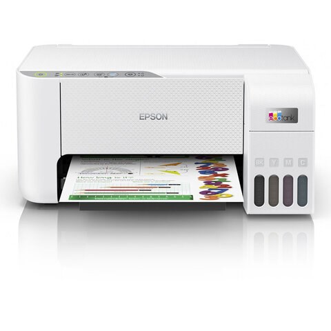 МФУ струйное EPSON L3256 "3 в 1", А4, 33 стр./мин, 5760x1440, Wi-Fi, СНПЧ, белый корпус, C11CJ67524 354845 - фото 275792