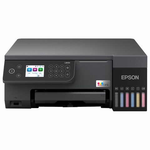 МФУ струйное EPSON L8100 "3 в 1", А4, 22 стр/мин, 5760х1440, печать на CD/DVD, Wi-Fi, СНПЧ, C11CK94402 355035 - фото 275876