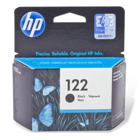 Картридж струйный HP (CH561HE) DeskJet 1050/2050/2050s, №122, черный, оригинальный, ресурс 120 стр. 360791 - фото 275966