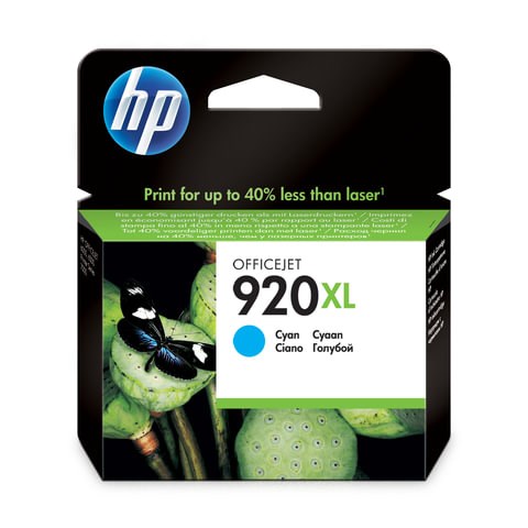 Картридж струйный HP (CD972AE) Officejet 6000/6500/7000, №920, голубой, оригинальный, 700 стр. 360798 - фото 275967