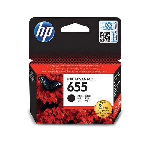 Картридж струйный HP (CZ109AE) Deskjet Ink Advantage 3525/5525/4515/4525 №655, черный, оригинальный 361009 - фото 276011