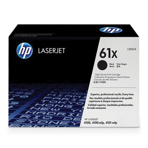 Картридж лазерный HP (C8061X) LaserJet 4100/4100N/4100DTN/4100mfp, черный, оригинальный, ресурс 10000 страниц, С8061X 361230 - фото 276097