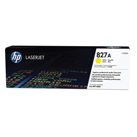 Картридж лазерный HP (CF302A) Color LaserJet M880, №827A, желтый, оригинальный, ресурс 32000 страниц 361463 - фото 276166
