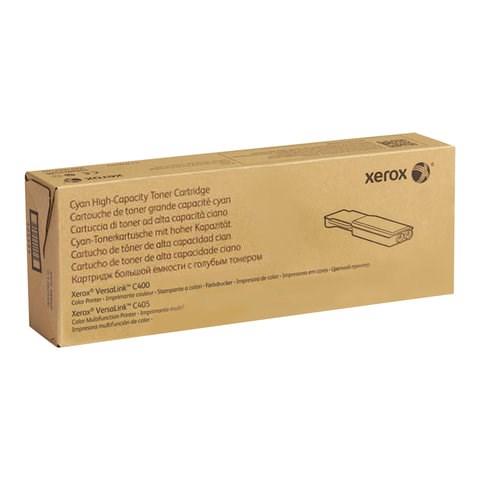 Картридж лазерный XEROX (106R03522) VersaLink C400/C405, голубой, ресурс 4800 стр., оригинальный 362856 - фото 276832