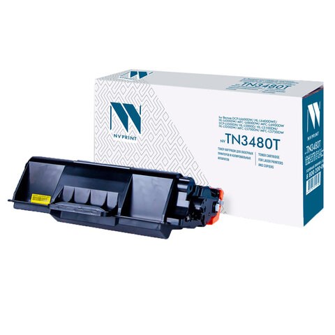 Картридж лазерный NV PRINT (NV-TN3480) для BROTHER HL-L5000D/L5100DN/L5200DW, ресурс 8000 страниц 363251 - фото 277082