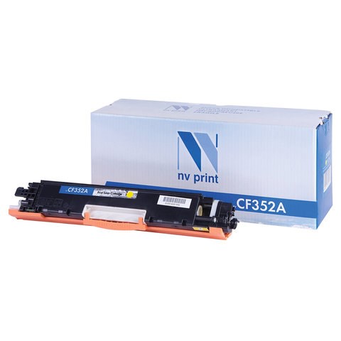 Картридж лазерный NV PRINT (NV-CF352A) для HP LJ M176n/ M177fw, желтый, ресурс 1000 страниц 363285 - фото 277116