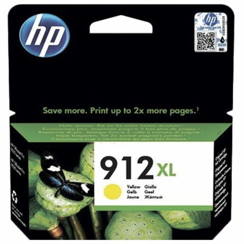 Картридж струйный HP (3YL83A) для HP OfficeJet Pro 8023, №912XL желтый, ресурс 825 страниц, оригинальный 363474 - фото 277285
