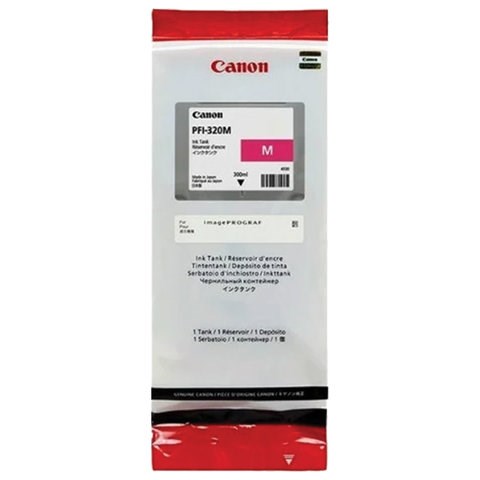 Картридж струйный CANON (PFI-320M) для imagePROGRAF TM-200/205/300/305, пурпурный, 300 мл, оригинальный, 2892C001 363500 - фото 277311