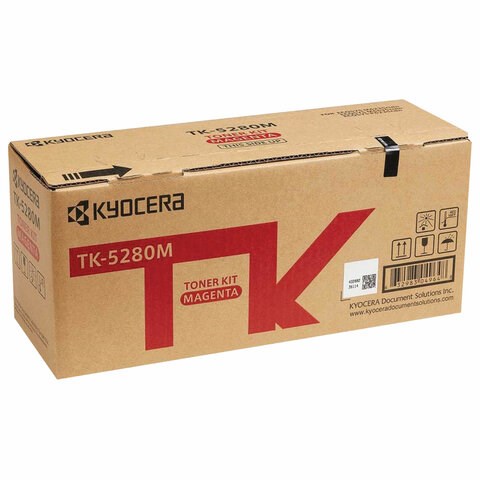 Тонер-картридж KYOCERA (TK-5280M) M6235cidn/M6635cidn/P6235cdn, пурпурный, ресурс 11000 страниц, оригинальный, 1T02TWBNL0 363660 - фото 277413